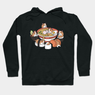 Pit Bull Ramen Sushi Hoodie