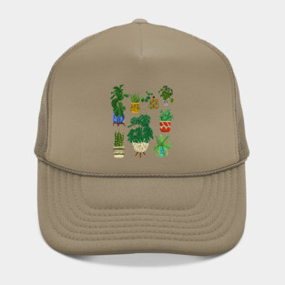 Mcm pottery and plants Hat