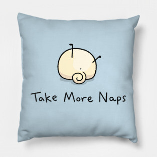 Pug Wisdom: Take More Naps Pillow