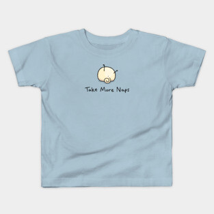 Pug Wisdom: Take More Naps Kids T-Shirt