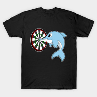 Dolphin Darts Dartboard T-Shirt