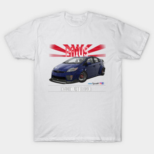 Toyota Prius 2JZ Blue T-Shirt