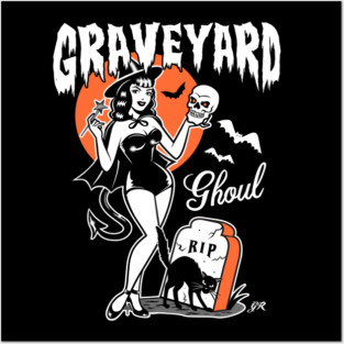 Graveyard Ghoul Posters and Art