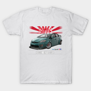Toyota Prius 2JZ LW Green T-Shirt