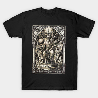 Satan Lord of this World Devil Demon Zuber Vintage T-Shirt