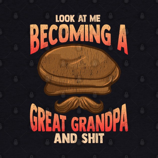 Becoming a Great Grandpa T-Shirt Funny Father’s Day Tee Shirt Gift by creative