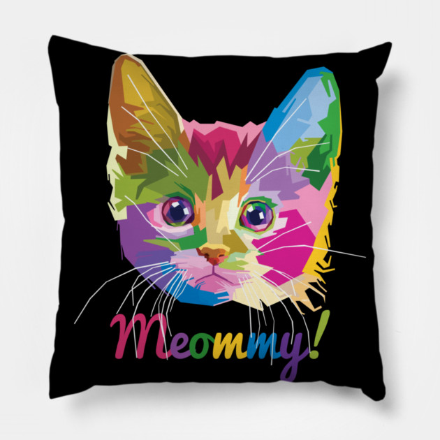 Meommy Kitten Pillow by creative