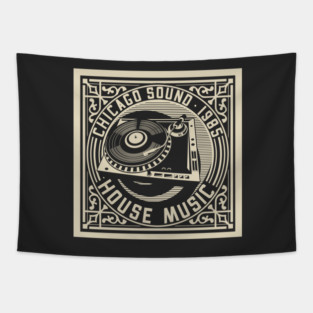 Chicago House Music Tapestry