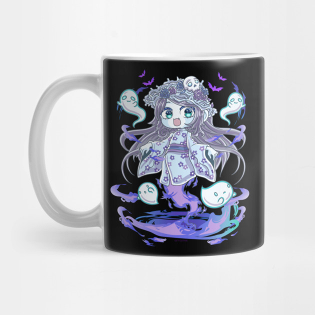 Chibi Ghost Spirit Cute Creepy Halloween Chibis by belownormal