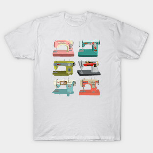 Vintage sewing machines T-Shirt