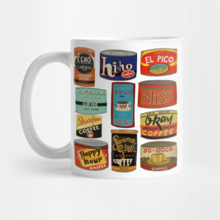 Vintage coffee tins Mug