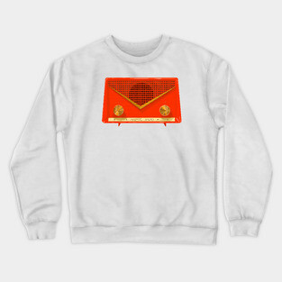 Vintage red radio Crewneck Sweatshirt