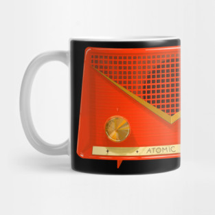 Vintage red radio Mug