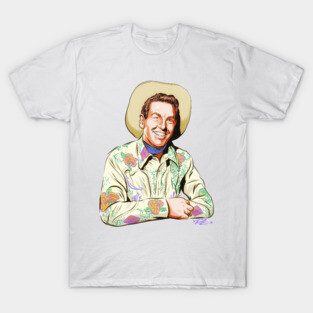 Rex Allen - An illustration by Paul Cemmick T-Shirt