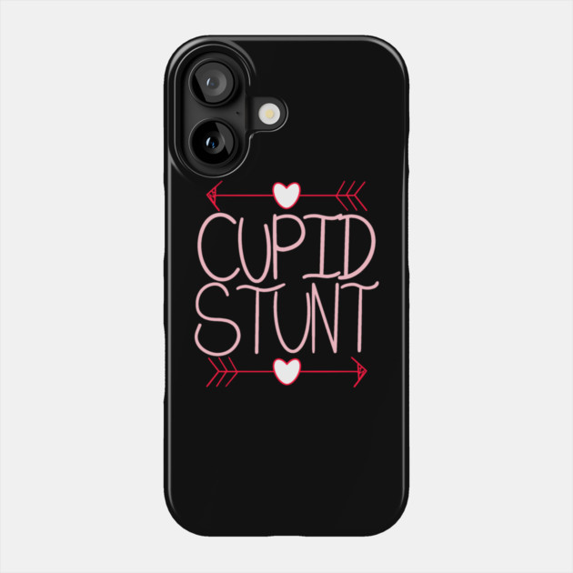 Cupid Stunt Funny Subtle Swear Word Phone Case by belownormal