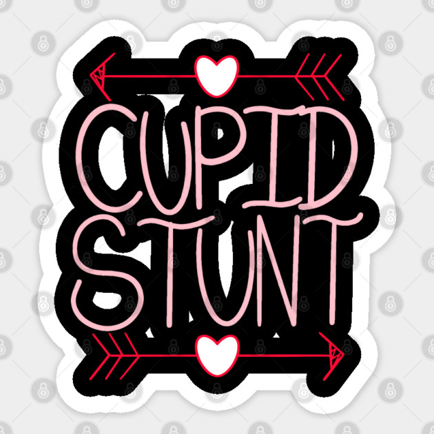 Cupid Stunt Funny Subtle Swear Word Sticker by belownormal