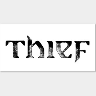 Thief Logo Posters and Art