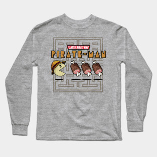 Pirate Man Long Sleeve T-Shirt