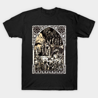 Satan and the Witches Sabbath Zuber T-Shirt