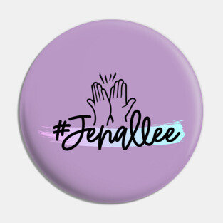 Jenallee Color Swoosh Pin