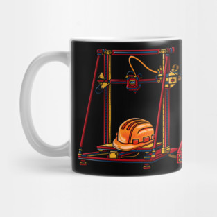 3D Printer #6 Made By Engineer Mug
