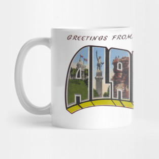 Greetings from Alabama Mug