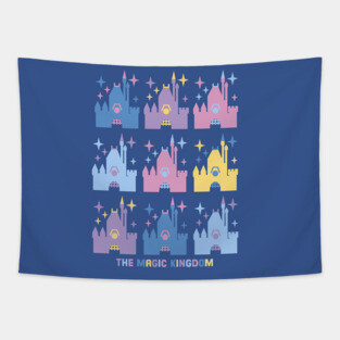 Magical Castles Tapestry