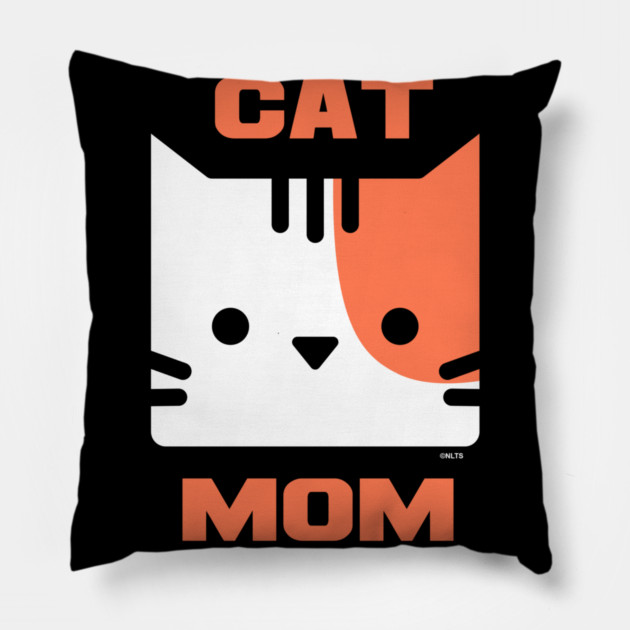 Cat Mom Pillow by creative