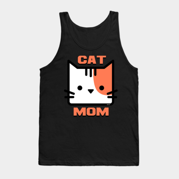 Cat Mom Tank Top by creative