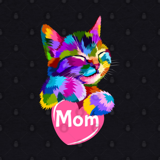 Cat Mom Heart by creative