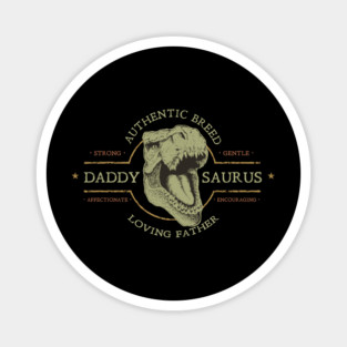 Daddy Saurus Magnet