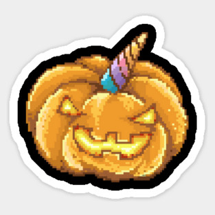 Jack O Unicorn Pumpkin Halloween T Shirt Gifts Magnet