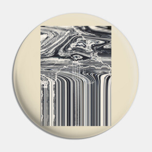 Eye Glitch Art Pin