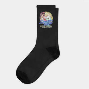 Hurricane Hannas Waterside Bar & Grill Beach Club Socks