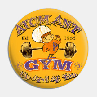Atomic Ant Gym Worn Pin