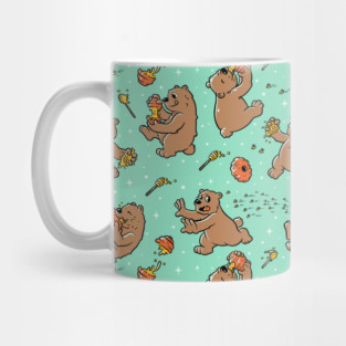 Pattern Honey Bears by Tobe Fonseca Mug