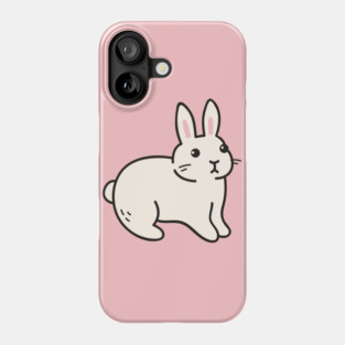 Cute Bunny Rabbit Doodle Drawing Phone Case