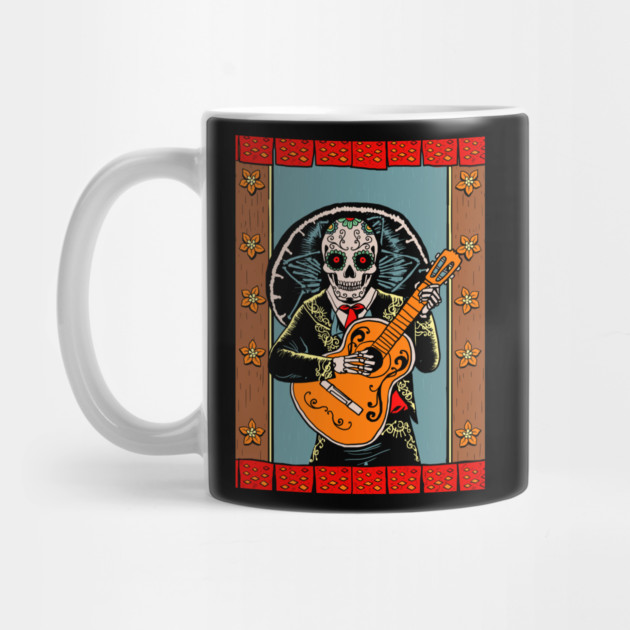 Solo Mariachi Dia De Los Muertos by MCALTees