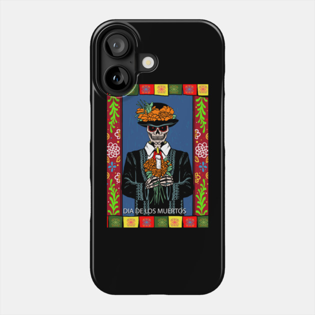 Dia De Los Muertos Phone Case by MCALTees
