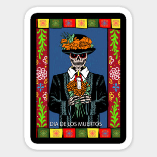 Dia De Los Muertos Magnet