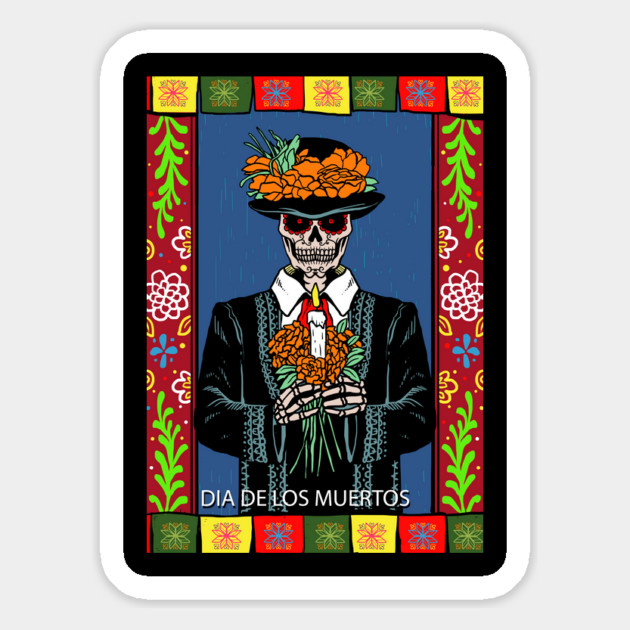 Dia De Los Muertos Magnet by MCALTees