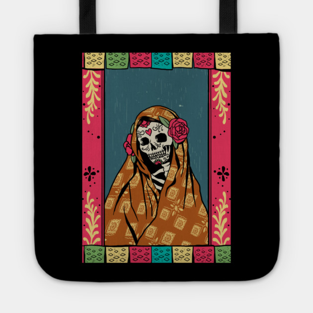 Day Of The Dead - The Virgin Tote by MCAL Tees