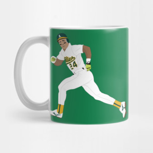 The Stolen Base King! Rickey Henderson Mug