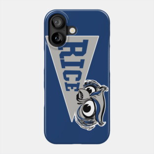 Vintage Pennant Rice Mascot Phone Case