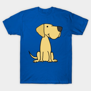 Cute Yellow Labrador Retriever Puppy dog T-Shirt