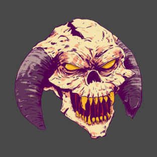scary skull T-Shirt