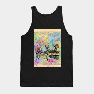 Tea Party Celebration - Alice In Wonderland Tank Top