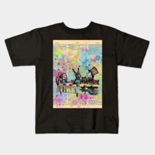 Tea Party Celebration - Alice In Wonderland Kids T-Shirt