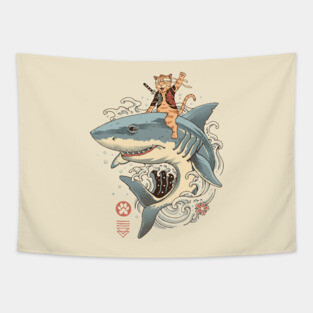 Catana Shark Tapestry