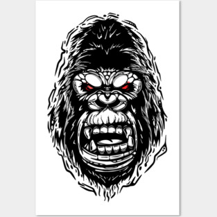 gorilla Posters and Art